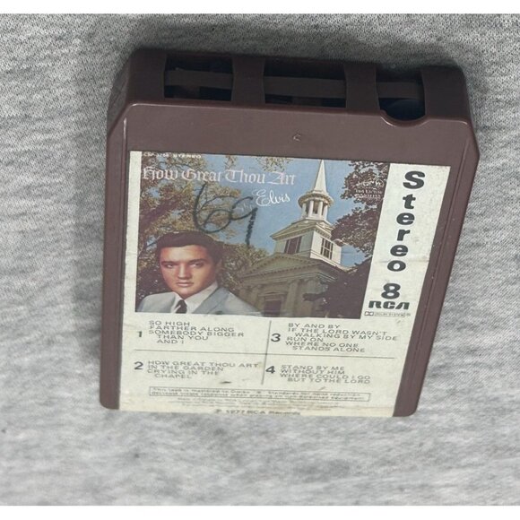 Elvis Presley How Great Thou Art 8 Track Stereo LP Vinyl Record Lebel - Picture 4 of 6